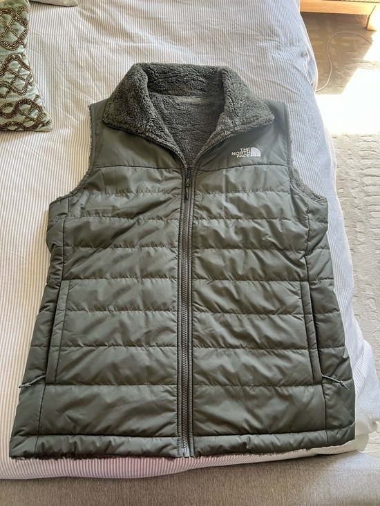 The North Face Jackets & Blazers - North Face Women's Olive Green Reversible Vest